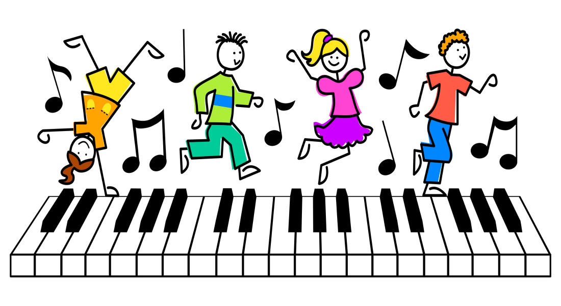 Cartoon Kids Music Keyboard